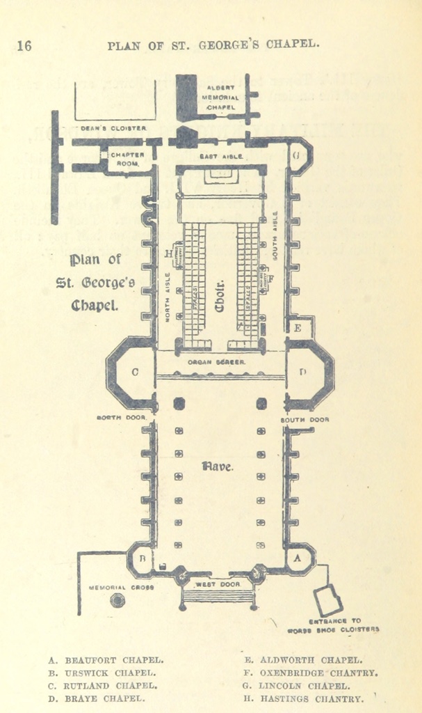 Plan of St. George's Chapel